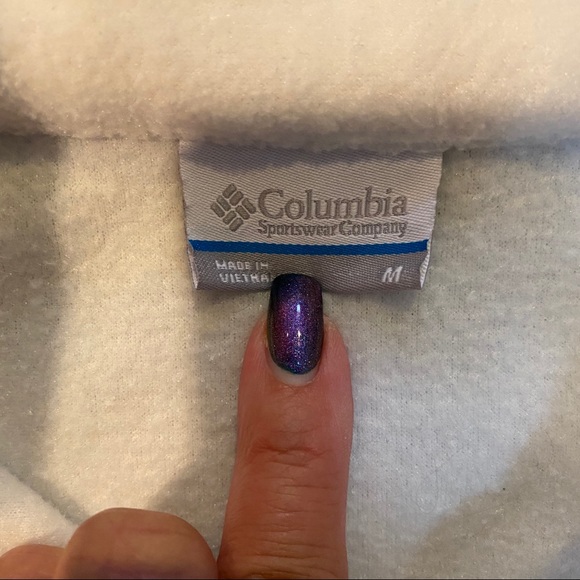 Columbia fleece zip up - Picture 6 of 6